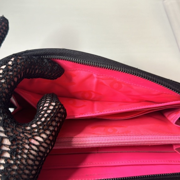 Chanel Cambon Black & Pink Zippy Wallet with Box & Dustbag! - Picture 9 of 15